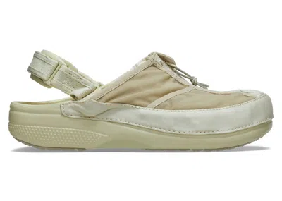 Pre-owned Crocs Men's  Classic Energy Running Vest Clog Sneakers In Neutral