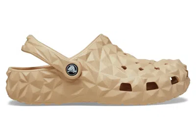Pre-owned Crocs Men's  Classic Geometric Clog Sneakers In Shiitake In Brown