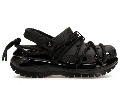 Pre-owned Crocs Men's  Classic Mega Crush Clog Rauw Alejandro Sneakers In Black