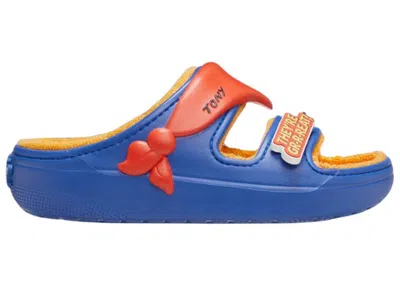 Pre-owned Crocs Men's  Cozzzy Sandal Frosted Flakes Sneakers In Blue
