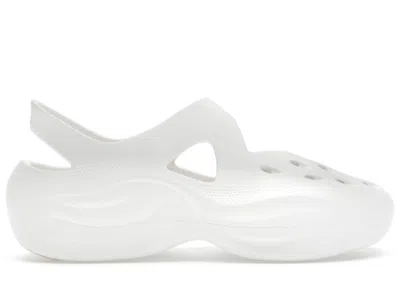 Pre-owned Crocs Men's  Diffuser Clog Dingyun Zhang Sneakers In White