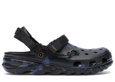 Pre-owned Crocs Men's  Duet Max Clog Post Malone Sneakers In Black