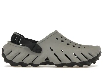 Pre-owned Crocs Men's  Echo Clog Sneakers In Black/reflective