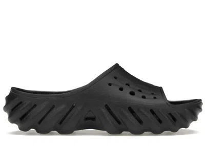 Pre-owned Crocs Men's  Echo Slide Sneakers In Black
