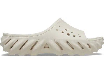 Pre-owned Crocs Men's  Echo Slide Sneakers In Stucco