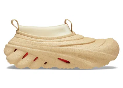 Pre-owned Crocs Men's  Echo Storm Sandstorm Sneakers In Sesame In Brown