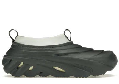 Pre-owned Crocs Men's  Echo Storm Sneakers In Kelp