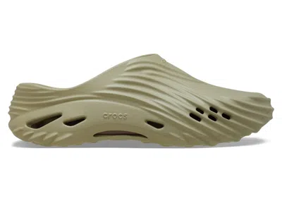 Pre-owned Crocs Men's  Echo Wave Clog Sneakers In Moth In Brown