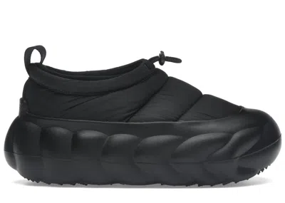 Pre-owned Crocs Men's  Overpuff Shorty Sneakers In Black