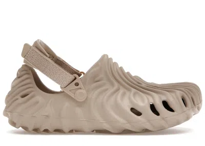 Pre-owned Crocs Men's  Pollex Clog By Salehe Bembury Sneakers In Horchata In Brown