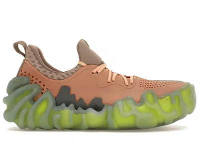 Pre-owned Crocs Men's  Pollex Juniper By Salehe Bembury Sneakers In Guava/mauve/green In Multi