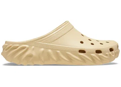 Pre-owned Crocs Men's  Pollex Saru Mule By Salehe Bembury Sneakers In Jicama In Brown