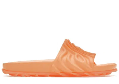 Pre-owned Crocs Men's  Pollex Slide By Salehe Bembury Sneakers In Citrus Milk In Yellow