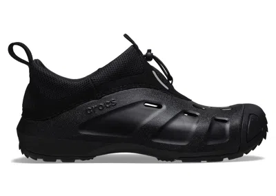 Pre-owned Crocs Men's  Quick Trail Low Sneakers In Black