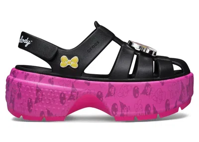 Pre-owned Crocs Men's  Stomp Slide Hello Kitty And Friends My Melody And Kuromi Sneakers In Multi