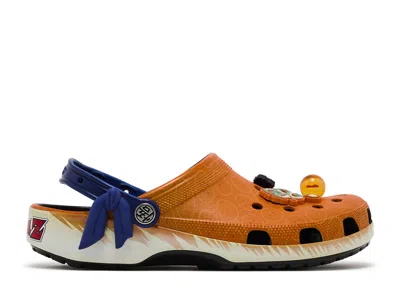 Crocs Men's Dragon Ball Z X  Classic Clog 'son Goku' In Orange