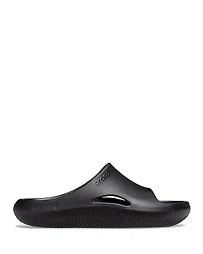 Crocs Men's Mellow Recovery Slides In Black