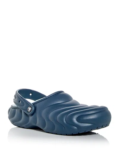 Crocs Men's Overpuff Clogs In Blue