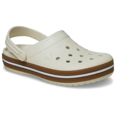 Crocs Mens Crocband Gum Clog In Animal Print