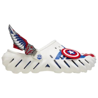 Crocs Mens  Captain America Echo Clogs In Red/white/blue