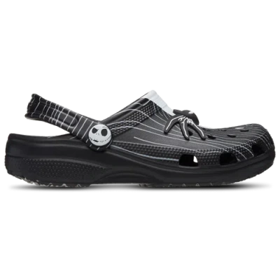Crocs Mens  Classic Clogs Nightmare Before Christmas In White/multi/black