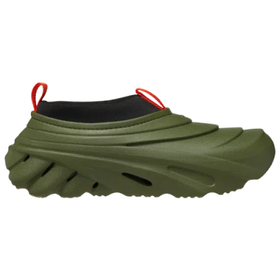 Crocs Mens  Echo Storm In Black/orange/army Green