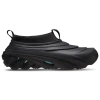 Crocs Black Rubber Echo Storm Slip Ons In Black/blue/mirage