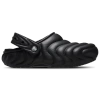 Crocs Classic Lined Overpuff Clog In Black/black