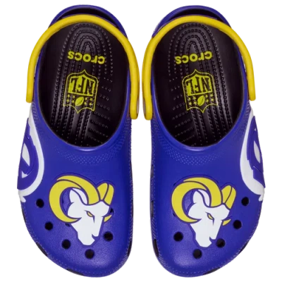 Crocs Mens Nfl Classic Clogs In Blue