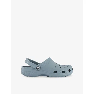 Crocs Mens Pond Classic Rubber Clogs Eur 43 / 9 Uk In Blue
