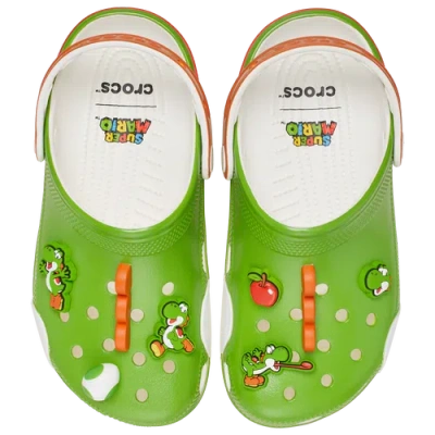 Crocs Mens Yoshi Classic Clogs In Green
