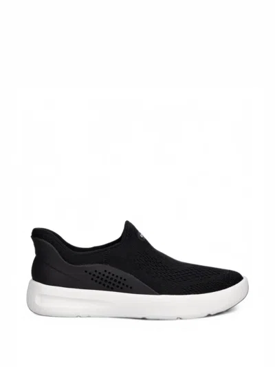 Crocs Mesh Slip-on Sneakers In Black