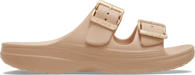 Crocs | Women | Metallic Buckle Saturday | Sandals | Blush | 7 In Pink