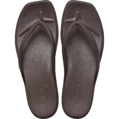 Crocs Miami Flip In Brown