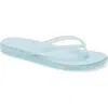 Crocs Miami Flip Flops In Blue