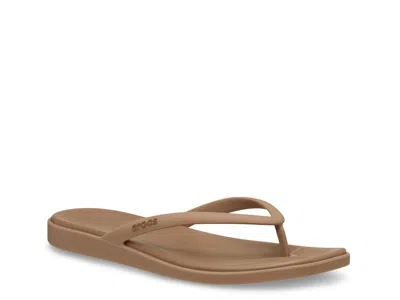 Crocs Miami Flip Flop In Brown