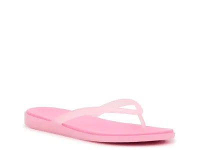 Crocs Miami Flip Flop In Pink