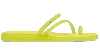 Crocs Miami Frosted Toe Loop In Limon