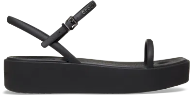 Crocs | Damen | Miami Platform Y Strap  | Sandalen |  | 42 In Black