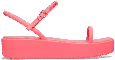 Crocs | Damen | Miami Platform Y Strap  | Sandalen |  | 41 In Pink