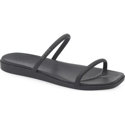 Crocs Miami Slide Sandal In Black