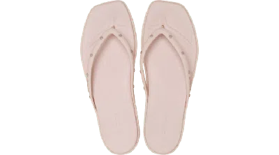 Crocs Miami Studded Flip In Pink