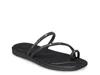 Crocs Miami Studded Toe Loop Sandal In Black