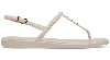 Crocs Miami Studded Thong Flip In White