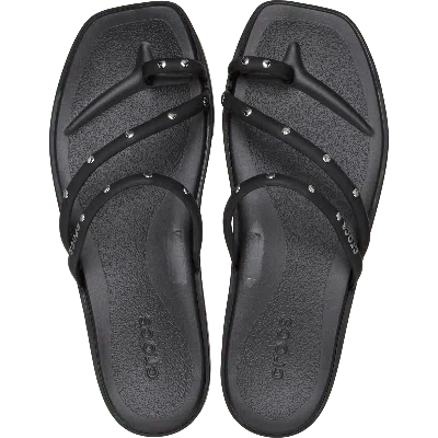 Crocs Miami Studded Toe Loop Sandal In Multi