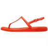 Crocs Miami Thong Sandal Lava 209793-lava Women's