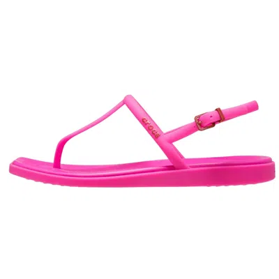 Crocs Miami Thong Sandal Pink Crush 209793-pink Women's