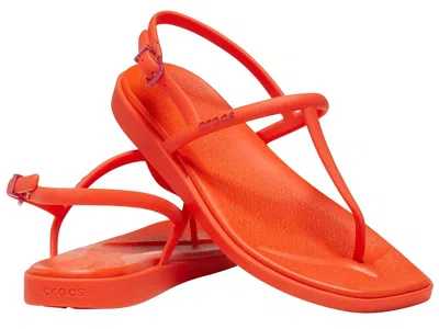 Crocs Miami Thong Sandal In Red