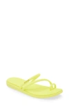 Crocs Miami Toe Loop Sandal In Acidity