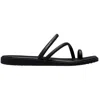 Crocs Miami Toe Loop Sandal Black 209862-001 Women's In Black